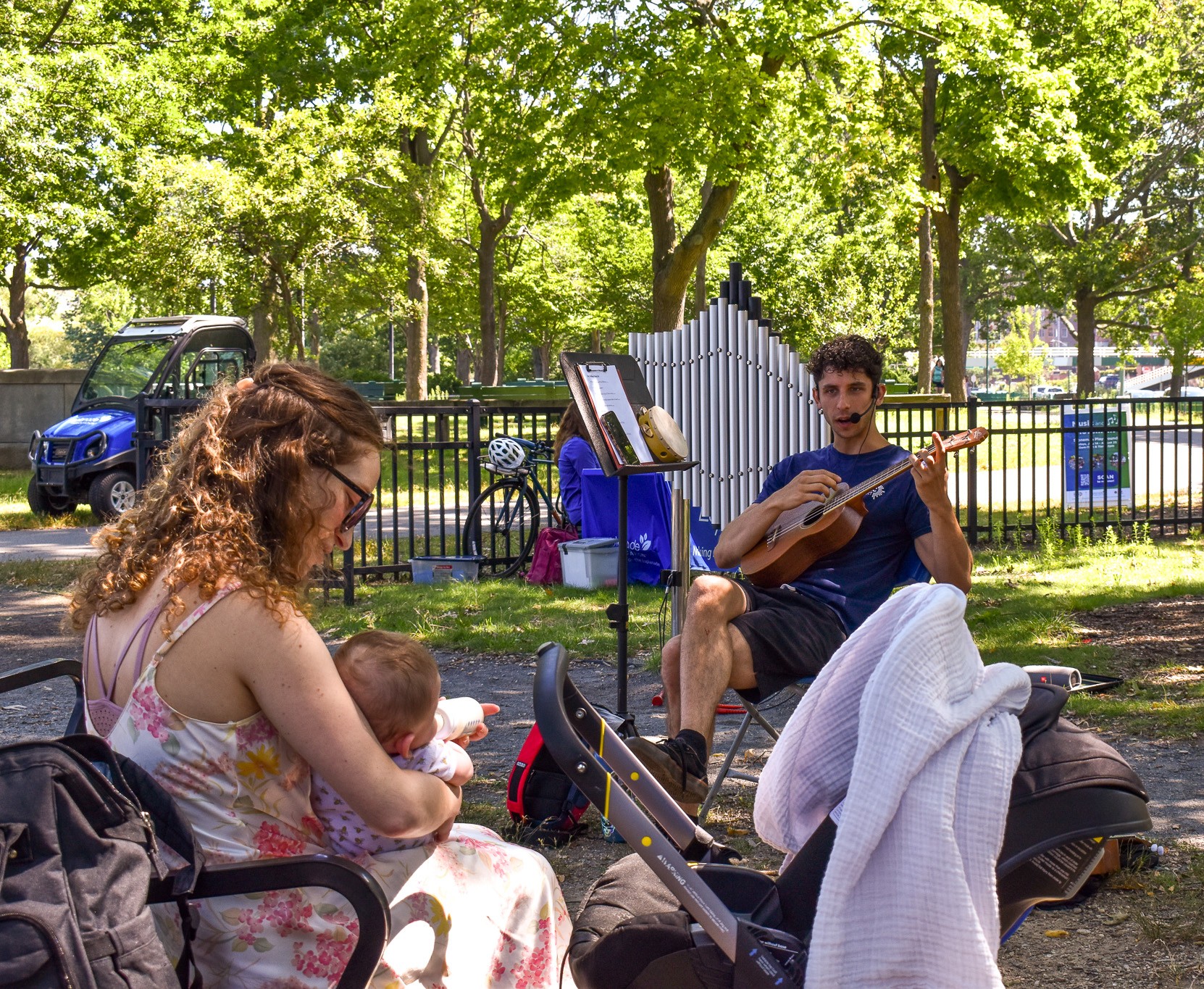 Music and Movement at the Esplanade Playspace (August 14)