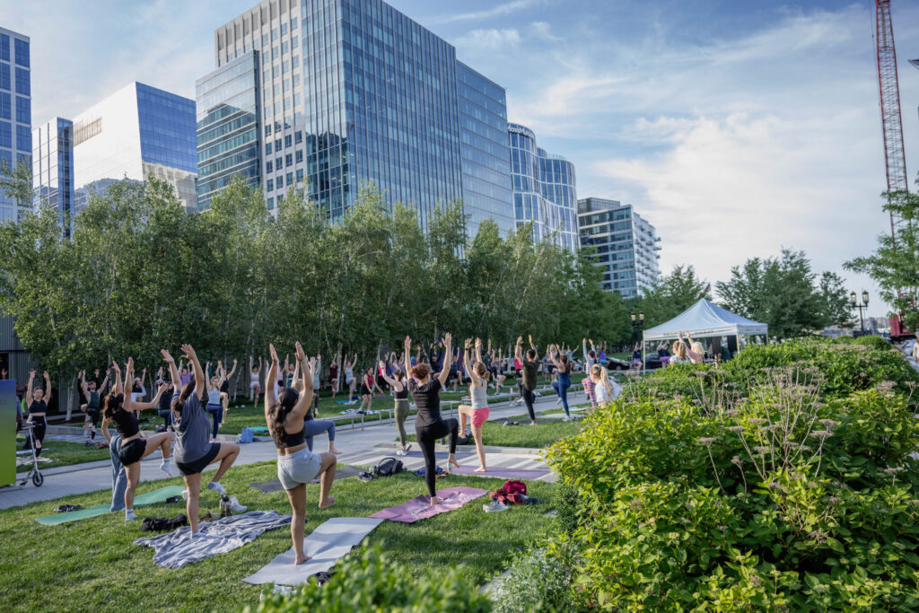 Seaport Sweat outdoor workout